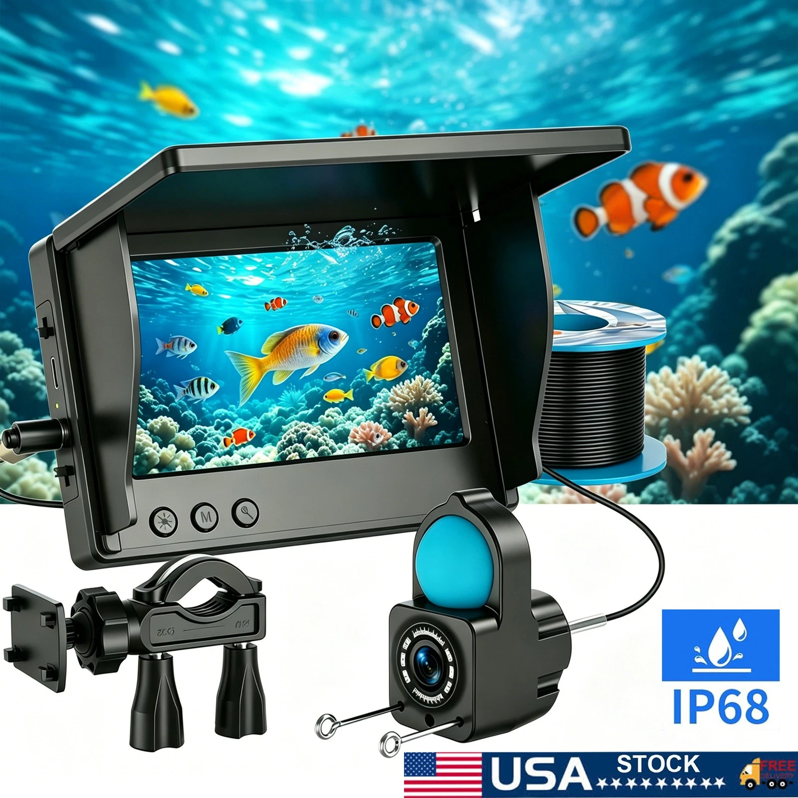 Underwater Fishing Camera,Port - Fish Finder Portable review and price